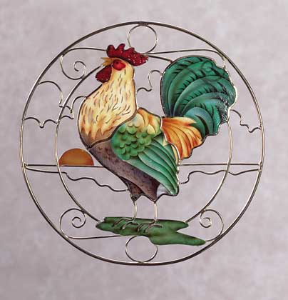 Suncatchers, Painted Sun Catcher, Glass Suncatcher