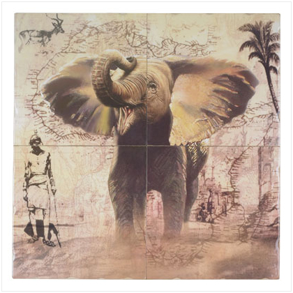 Safari Home decor, African Home decor accents, safari room decor, African mask