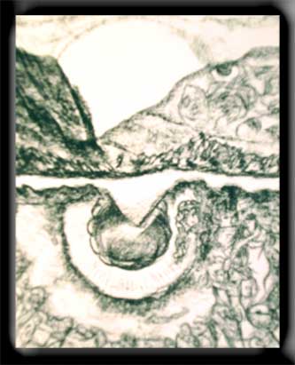 Spirit Drawing by JD Aricchi