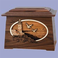 Click to see Astoria Style Wood Cremation Urns