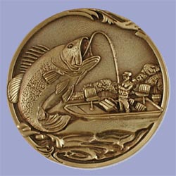 Click to see Boat Fishing Bronze Medallion