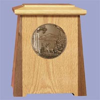 Click to see Serria Wood Cremation Urn