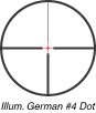 Leupold Illuminated German #4 Dot Reticle