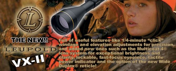 Leupold VX-II Scopes.