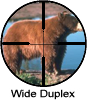 Leupold Wide Duplex Reticle