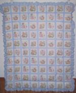 Beatrix Potter - Peter Rabbit  Baby & Toddler Quilt, Beatrix Potter - Peter Rabbit  Nursery Bedding, Beatrix Potter - Peter Rabbit Baby Crib bedding