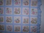 Beatrix Potter - Peter Rabbit  Baby & Toddler Quilt, Beatrix Potter - Peter Rabbit  Nursery Bedding, Beatrix Potter - Peter Rabbit Baby Crib bedding