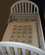 Beatrix Potter - Peter Rabbit  Baby & Toddler Quilt, Beatrix Potter - Peter Rabbit  Nursery Bedding, Beatrix Potter - Peter Rabbit Baby Crib bedding