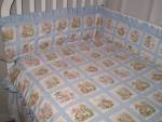 Beatrix Potter Peter Rabbit  Baby Toddler Quilt, Beatrix Potter - Peter Rabbit  Nursery Bedding, Beatrix Potter - Peter Rabbit Baby Crib bedding