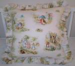 Beatrix Potter Peter Rabbit  Baby  Toddler Toss Pillow, Beatrix Potter Peter Rabbit  Nursery Pillows, Beatrix Potter Peter Rabbit Baby Toss Pillow Pillows Nursery Accessories