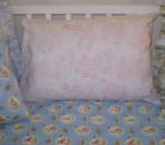 Beatrix Potter Peter Rabbit Pink Toile Baby  Toddler Travel Pillow, Beatrix Potter Peter Rabbit  Nursery Pillows, Beatrix Potter Peter Rabbit Baby Toddler Travel Pillow Pillows Nursery Accessories