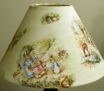 Beatrix Potter Peter Rabbit Green  Baby  Toddler Lampshade Lampshade, Beatrix Potter Peter Rabbit  Nursery Lamp Shade Lampshades, Beatrix Potter Peter Rabbit Baby Lamps  Nursery Accessories
