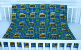 John Deere Baby Quilt, John Deere Baby Quilts, John Deere Blue Green Baby Quilt, John Deere  Nursery Bedding, John Deere  Crib Bedding