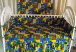 John Deere Patchwork Baby Quilt, John Deere Baby Crib Set, John Deere Baby Crib Bedding Set, John Deere nursery bedding, John Deere  Baby Crib Set