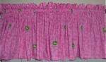 John Deere Pink Valance, John Deere Pink Valances, John Deere Pink Baby Room, John Deere Nursery Products, John Deere Pink Window Treatments
