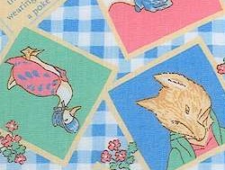Peter rabbit Beatrix Potter Peter Rabbit Garden Stripe, Beatrix Potter Peter Rabbit Baby Toddler Quilts, Beatrix Potter Peter Rabbit Baby Crib Nursery Bedding, Beatrix Potter Peter Rabbit Nursery Accessories