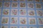 Beatrix Potter Peter Rabbit  Pillow Sham & Twin Size Quilt, Beatrix Potter Peter Rabbit  Pillow Sham & Twin Size Quilt, Beatrix Potter Peter Rabbit Pillow Sham & Twin Size Quilt, Custom Made Twin Size Bedding