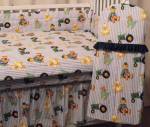 John Deere Blue Jean Teddy Crib Set, John Deere Teddy Crib Set, John Deere Blue Jean Teddy Baby Room, John Deere Blue Jean Teddy Nursery Accessories, John Deere Baby Stuff