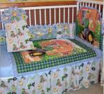 John Deere Blue Jean Teddy Crib Set, John Deere Teddy Crib Set, John Deere Blue Jean Teddy Baby Room, John Deere Blue Jean Teddy Nursery Accessories, John Deere Baby Stuff