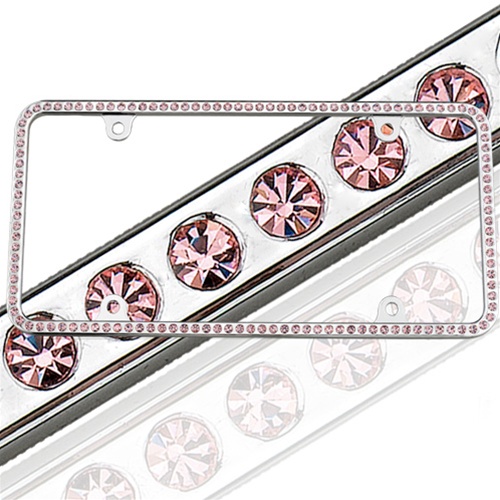 Crystal License Plate Frames  Series 125