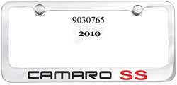Camaro License Plate Frames 