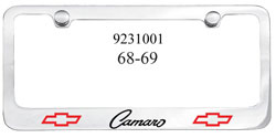 Camaro License Frame-9231001