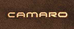 Chevy Camaro Floor Mats. Part #818002