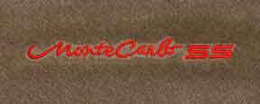Chevy Monte Carlo SS Floor Mats. Part #818007