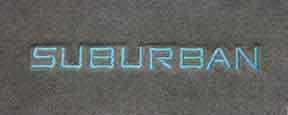 Chevy Suburban Floor Mats. Part #819011