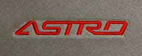 Chevy Astro Floor mats. Part #819038