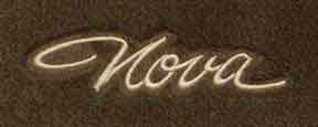 Chevy Nova Floor Mats. Part #819072