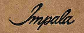 Chevy Impala Floor Mats. Part #819099 