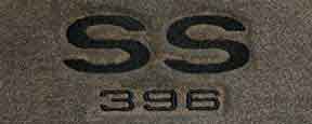 Chevy SS 396 Floor Mats Part #819101