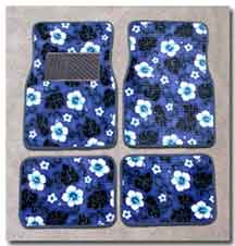Hawaiian car floor mats