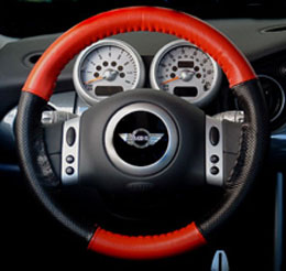 Wheelskins leather steering wheel covers