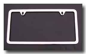 Stainless Steel License Plate Frame