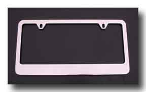Stainless Steel License Plate Frame