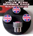 Union Jack Valve Stem Cap