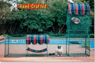 kittywalk outdoor cat enclosures