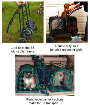Double Pet Stroller,Pet Stroller for Two