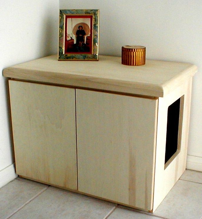 Cat Litter Box Cabinet