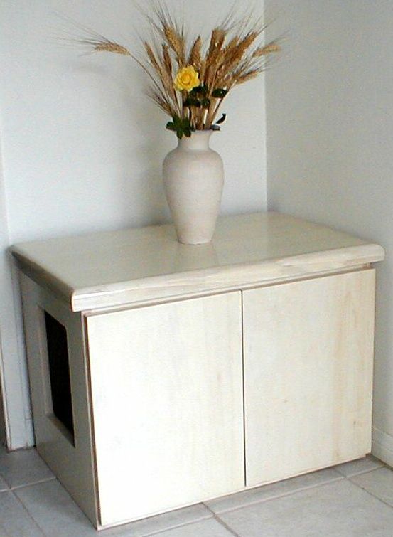 Cat Litter Box Cabinet