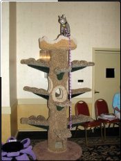 handmade cat tree,made in the USA
