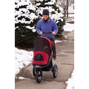doggie running jogging stroller by pet gear inc.