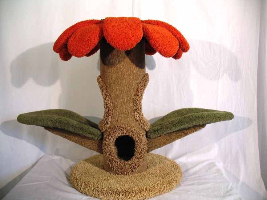 Unique Cat Tree,Flower look-a-like Cat Condo,Cat Furniture